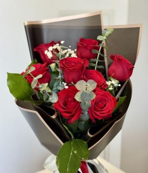 Crimson Charm. Fresh flower bouquets in Toronto