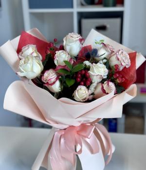 Blush Elegance. Fresh flower bouquets in Toronto