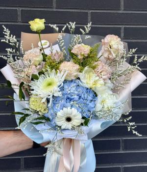 Blue Serenity. Fresh flower bouquets in Toronto