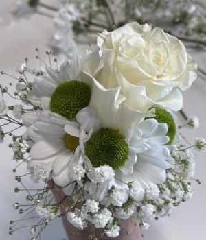 Pure Delight Corsage. Fresh flower bouquets in Toronto