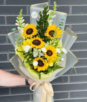Golden Sunshine. Fresh flower bouquets in Toronto
