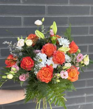 Sunset Charm. Fresh flower bouquets in Toronto