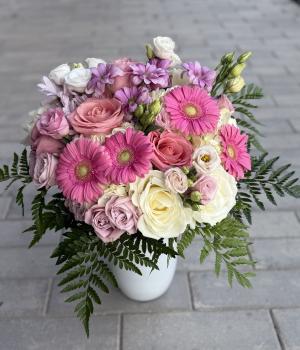 Blush Symphony. Fresh flower bouquets in Toronto