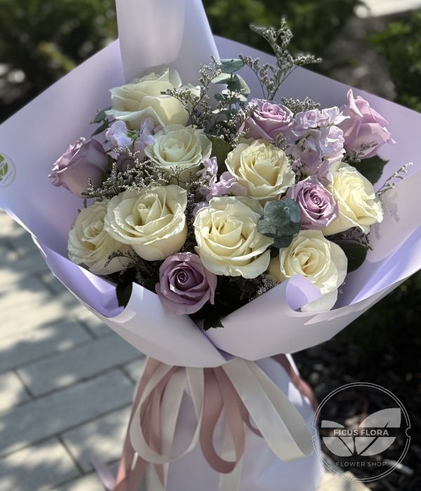 Elegance in Lavender & Ivory