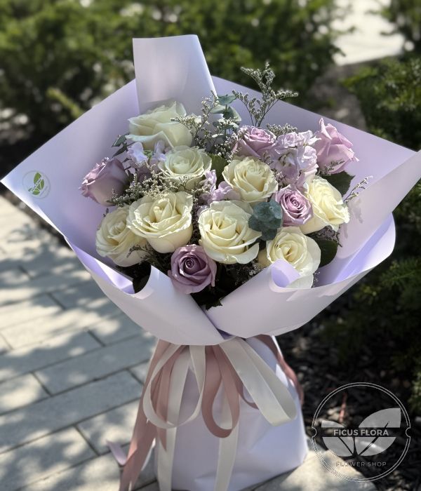 Elegance in Lavender & Ivory