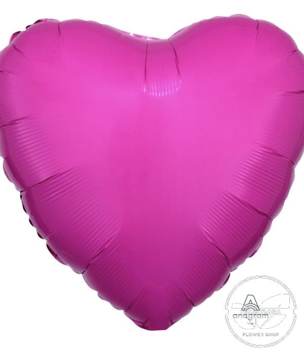 18 Bubble Gum Pink Heart Balloon