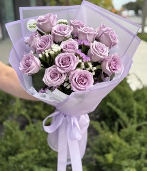 Elegant Lilac Rose. Fresh flower bouquets in Toronto