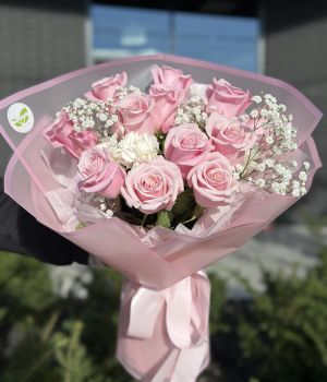Pink Tenderness. Fresh flower bouquets in Toronto