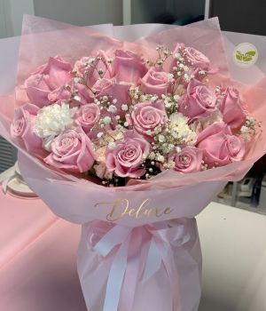 Pink Tenderness. Fresh flower bouquets at Ficus Flora flower shop in North York