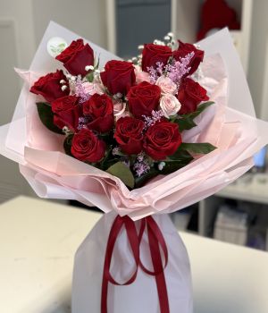 Ruby Blush. Fresh flower bouquets in Toronto