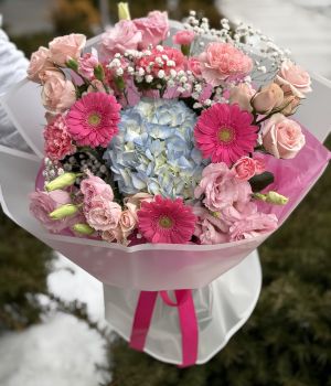 Pink Serenity. Fresh flower bouquets in Toronto