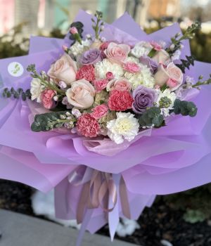 Lavender Whisper. Fresh flower bouquets in Toronto