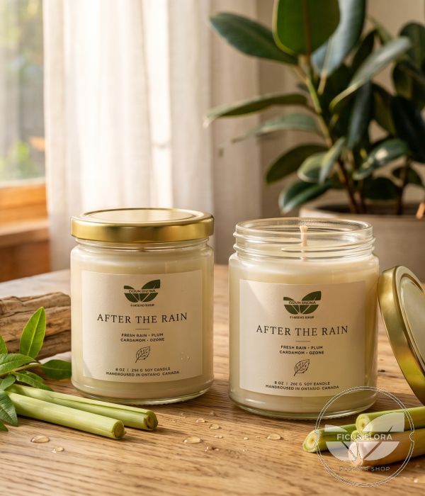 After The Rain Hand-Poured Soy Candle (8 oz)