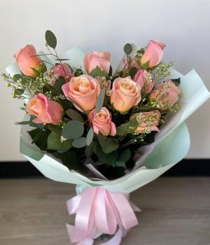 Elegant Blush. Fresh flower bouquets in Toronto