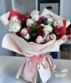 Blush Elegance. Fresh flower bouquets in Toronto