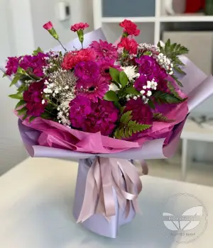Fuchsia Charm. Fresh flower bouquets in Toronto