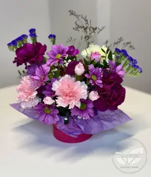 Fuchsia Harmony. Fresh flower bouquets in Toronto | Ficus Flora