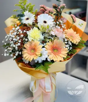 Peach Harmony. Fresh flower bouquets in Toronto