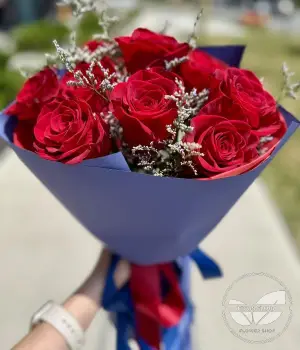 Crimson Devotion. Fresh flower bouquets in Toronto