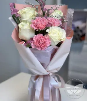 Blush Harmony. Fresh flower bouquets in Toronto