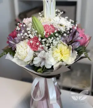 Lily Kissed Elegance. Fresh flower bouquets in Toronto