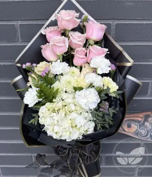 Velvet Rose Remembrance. Fresh flower bouquets in Toronto