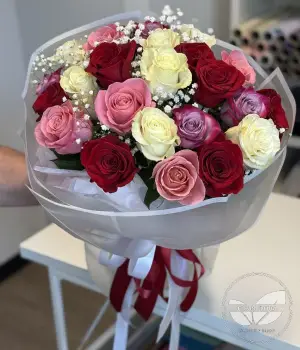 Roses Embrace. Fresh flower bouquets in Toronto