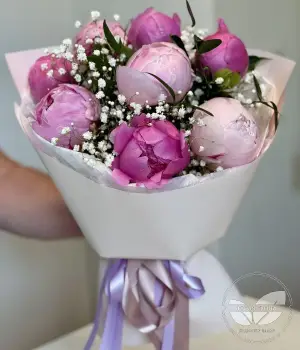 Peony Blush Dream. Fresh flower bouquets in Toronto