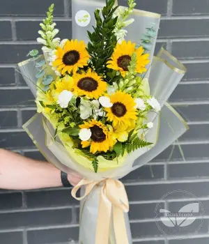 Golden Sunshine. Fresh flower bouquets in Toronto