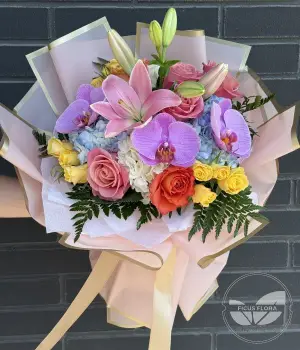 Tropical Sunrise. Fresh flower bouquets in Toronto