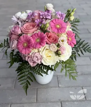 Blush Symphony. Fresh flower bouquets in Toronto