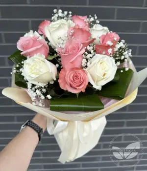 Blush Delight. Fresh flower bouquets in Toronto | Ficus Flora