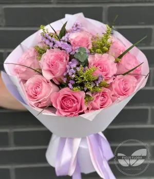 Pink Charm. Fresh flower bouquets in Toronto