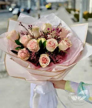 Pink Serenity. Fresh flower bouquets in Toronto