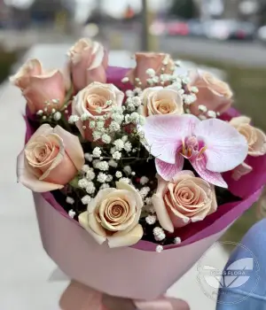 Elegance Whisper. Fresh flower bouquets in Toronto